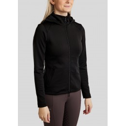 Montar FW25 MoEmilia молнией куртка с Crystals, detachable капор