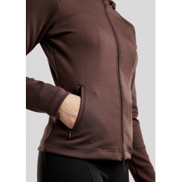 Montar FW25 MoEmilia молнией куртка с Crystals, detachable капор