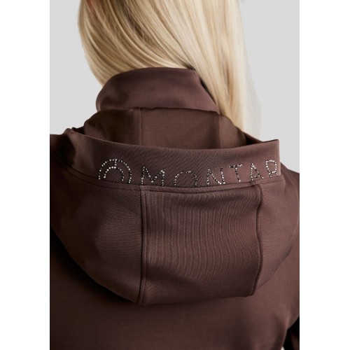 Montar FW25 MoEmilia Zip Jacket with Crystals, detachable hood