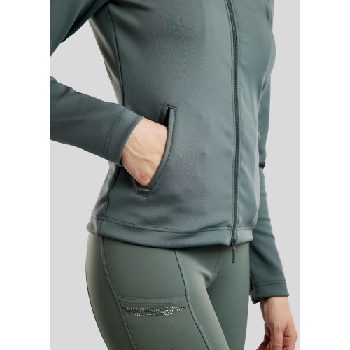Montar FW25 MoEmilia Zip Jacket with Crystals, detachable hood