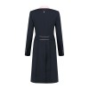 Juul C Tailcoat Navy with Rose details swarovski
