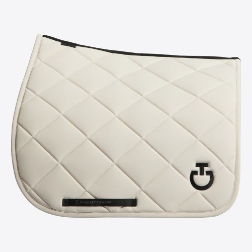 Cavalleria Toscana FW'24 Diamond Quilted Jersey Jumping Saddle Pad