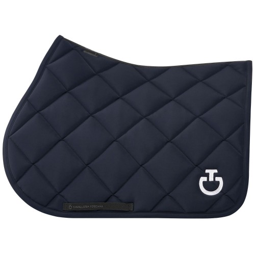 Cavalleria Toscana FW25 Diamond Quilted Jersey Jumping Saddle Pad
