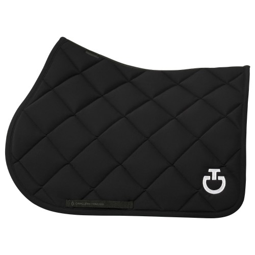 Cavalleria Toscana FW25 Diamond Quilted Jersey Jumping Saddle Pad
