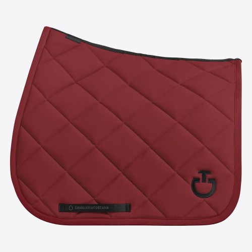 Cavalleria Toscana FW25 Diamond Quilted Jersey Dressage Saddle Pad