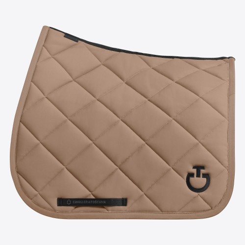 Cavalleria Toscana FW25 Diamond Quilted Jersey Dressage Saddle Pad