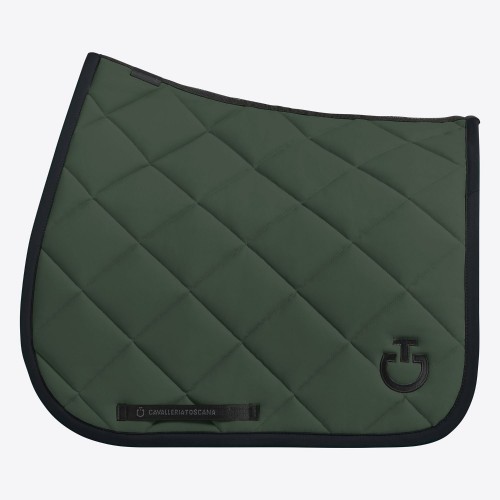 Cavalleria Toscana FW25 Diamond Quilted Jersey Dressage Saddle Pad