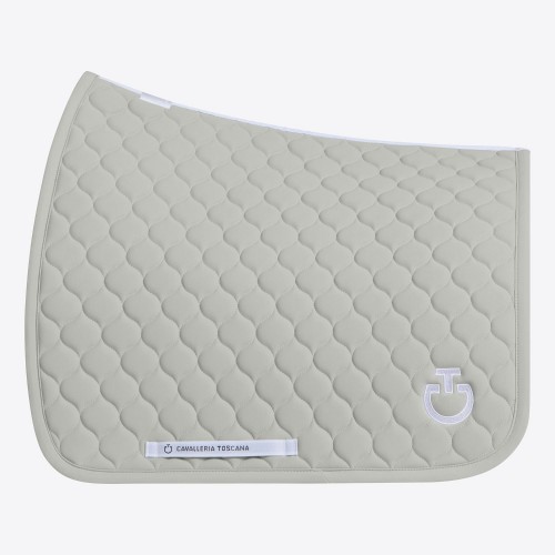 Cavalleria Toscana SS26 Circular Quilted Jersey Dressage Saddle Pad