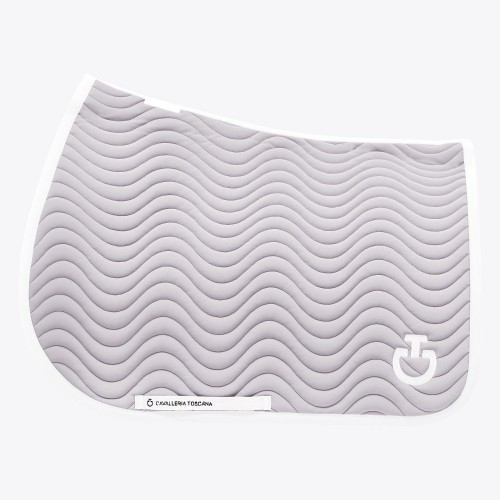 Cavalleria Toscana SS'23 Quilted Wave Jersey Jumping Saddle Pad