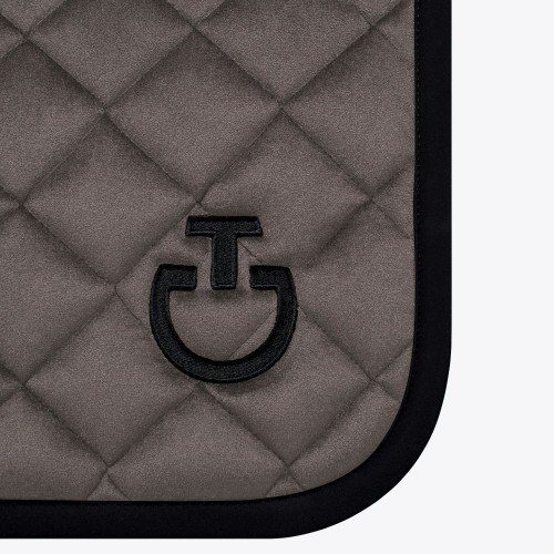 Cavalleria Toscana FW'23 CT Velvet Jumping Saddle Pad