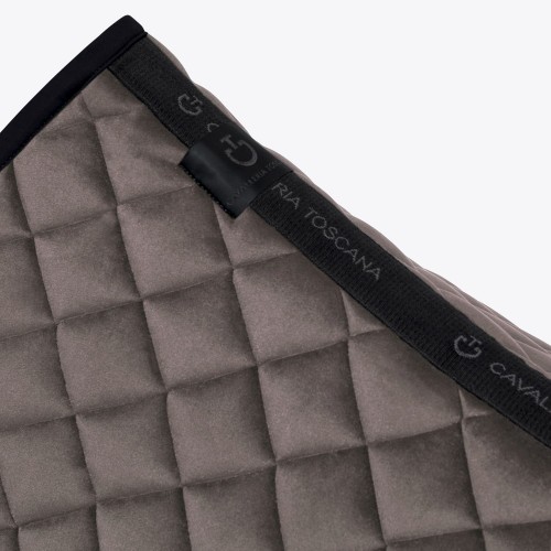 Cavalleria Toscana FW'23 CT Velvet Jumping Saddle Pad