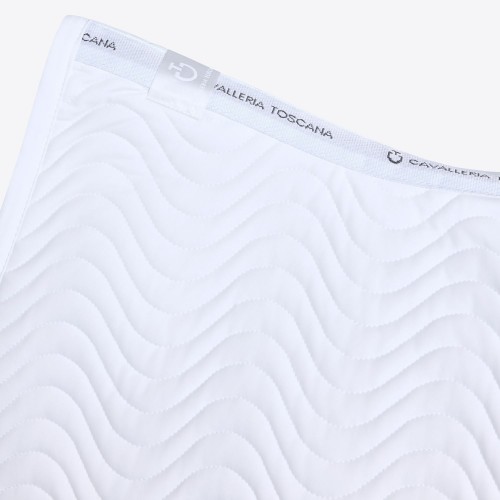 Cavalleria Toscana SS'24 CT Double Orbit Wave Quilted Dressage Saddle Pad