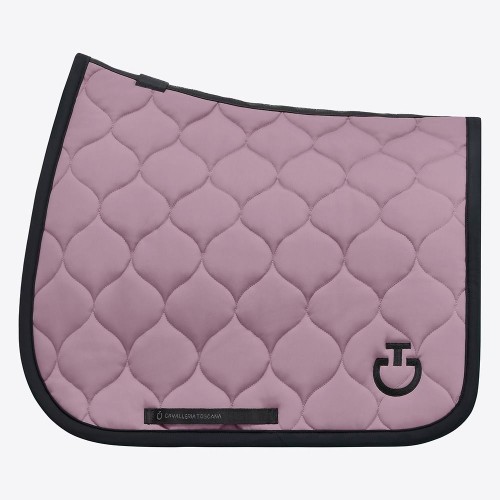 Cavalleria Toscana FW25 New Circular Quilted Jersey Jumping Saddle Pad