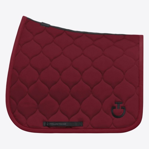 Cavalleria Toscana FW25 New Circular Quilted Jersey Jumping Saddle Pad
