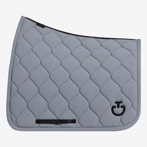 Cavalleria Toscana FW26 New Circular Quilted Jersey Dressage Saddle Pad