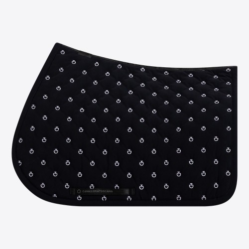 Cavalleria Toscana SS26 CT Embroidery Quilted Jumping Saddle Pad