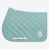 Cavalleria Toscana SS25 Diamonds and Lines Quilted Jersey Jumping Saddle Pad
