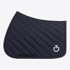 Cavalleria Toscana FW25 CT Diamonds and Lines Quilted Jumping Saddle Pad