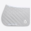 Cavalleria Toscana SS25 Diamonds and Lines Quilted Jersey Jumping Saddle Pad