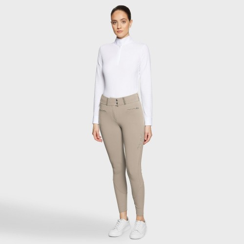 Samshield FW25 Claranova Riding Breeches Extra High Waist Full Grip