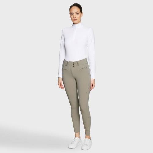Samshield FW25 Claranova Riding Breeches Extra High Waist Full Grip