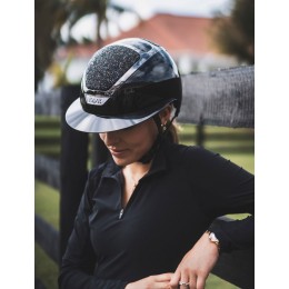 Kask Star Lady Pure Shine 2.0 чёрный Crystals Midnight Mixture Vulcano