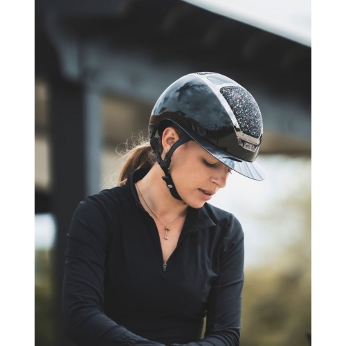 Kask Star Lady Pure Shine 2.0 Black Crystals Midnight Mixture Vulcano