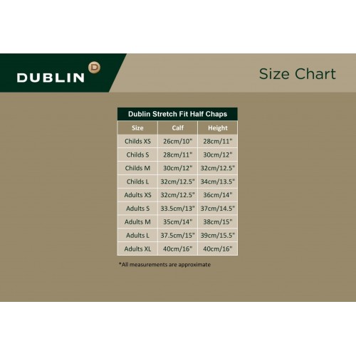 Dublin Stretch Fit Chaps