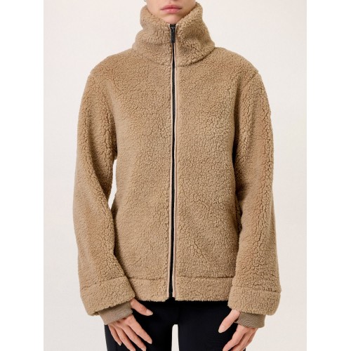 Equestrian Stockholm Teddy Fleece Jacket Sand