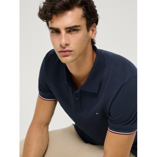 Tommy Hilfiger SS26 Men's Davis Pique Polo Shirt