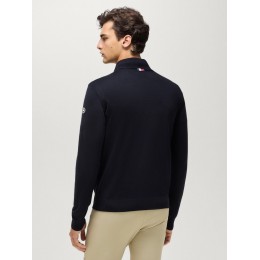 Tommy Hilfiger SS26 мужской Irvine 1/4 молнией свитер