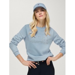 Tommy Hilfiger SS26 Belair со стразами свитшот