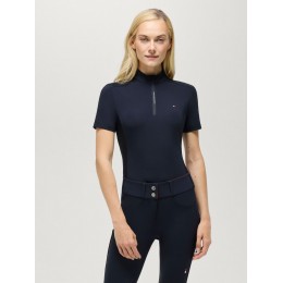 Tommy Hilfiger SS26 Palma 1/4 тренировочный на молнии топ