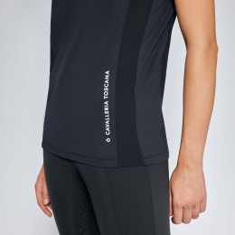 Cavalleria Toscana SS'24 CT женский джерси из сетки футболка