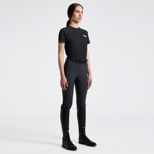 Cavalleria Toscana SS26 CT Perforated Insert S/S Women's T-Shirt