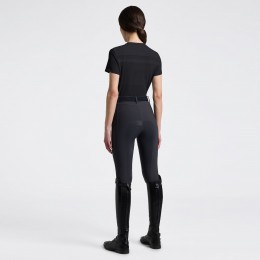 Cavalleria Toscana SS26 CT Perforated Insert S/S женский футболка