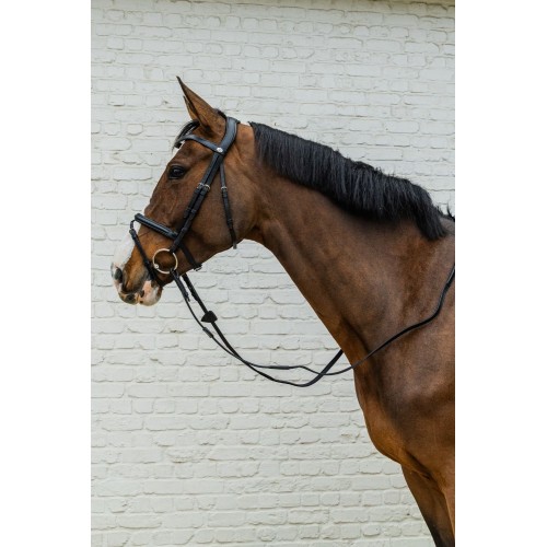 Velari Single Jointed Loose Ring Snaffle Sweet Iron 16 mm