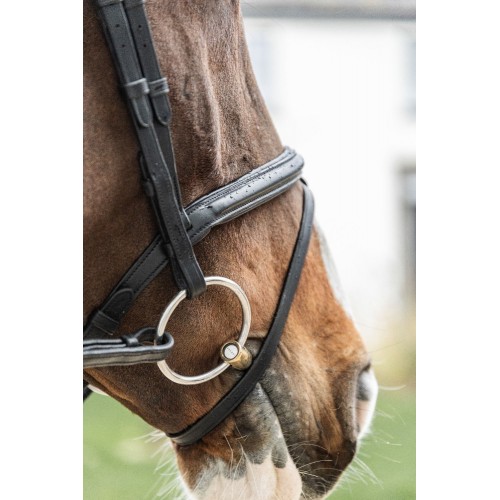 Velari Single Jointed Loose Ring Snaffle Sweet Copper 14 mm