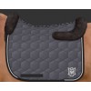 Mattes Half-Lined Velvet Saddle Pad Schiefer