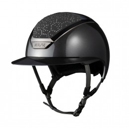 Kask Star Lady Pure Shine Chrome 2.0 Antraciet Crystals Vibe чёрный Graphite Mix