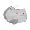 LeMieux CORE Suede Close Contact Square Black