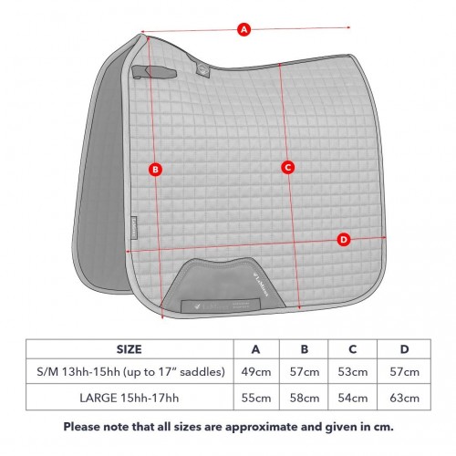 LeMieux SS26 Air-Tek Mesh Dressage Saddle Pad