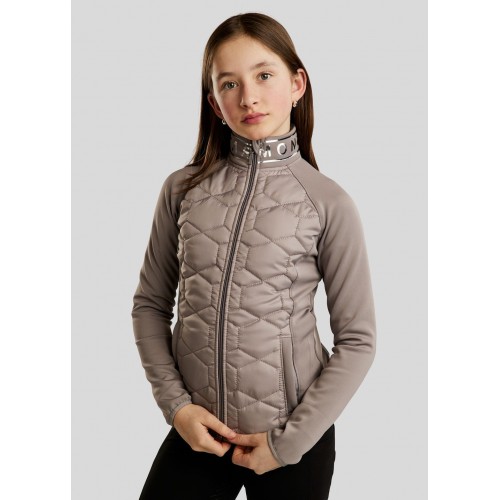 Montar FW25 MoSille Hybrid Jacket with Silver Foil Viv Print