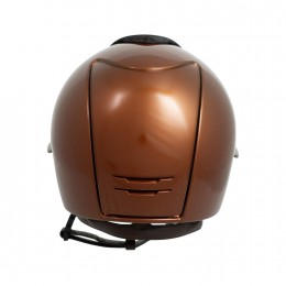 KEP Italia Cromo 2.0 Metal Bronze поло Galassia Chocolat коричневый Chinstr SW Champagne Frame Golden Sub Button