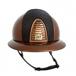 KEP Italia Cromo 2.0 Metal Bronze поло Galassia Chocolat коричневый Chinstr SW Champagne Frame Golden Sub Button