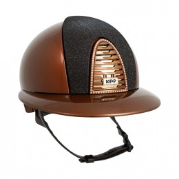 KEP Italia Cromo 2.0 Metal Bronze поло Galassia Chocolat коричневый Chinstr SW Champagne Frame Golden Sub Button
