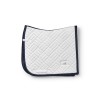Equestrian Stockholm Modern White Navy Dressuurdekje