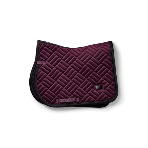 Equestrian Stockholm Jumping Saddle Pad Modern Purple Night