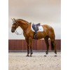 Equestrian Stockholm Jumping Saddle Pad Modern White Sand