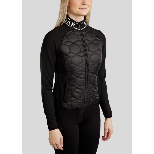 Montar FW25 MoSille Hybrid Jacket with Silver Foil Viv Print